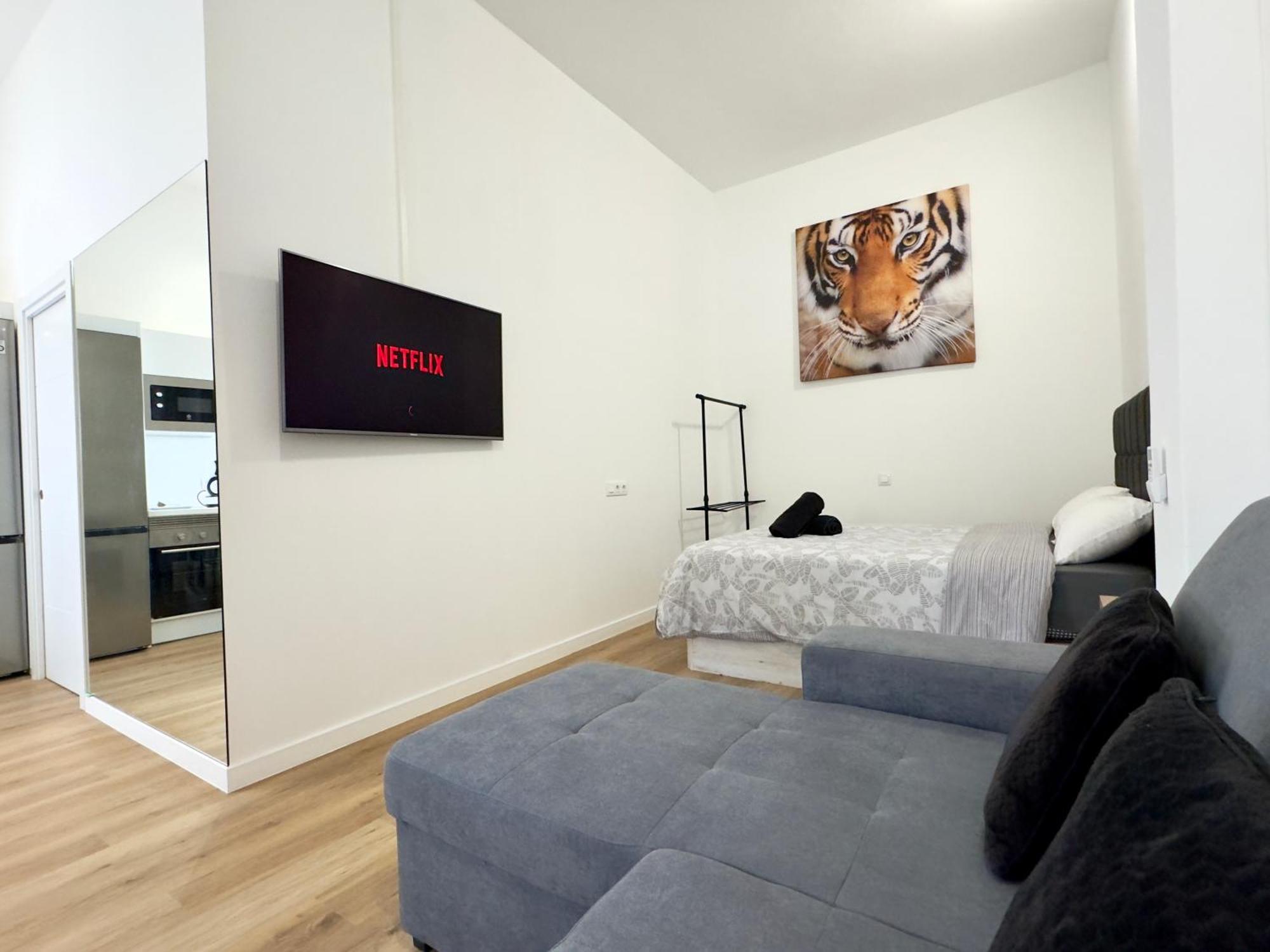 Loft Deluxe Aeropuerto Apartment Ojos de Garza Bagian luar foto
